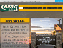Tablet Screenshot of bergair.com